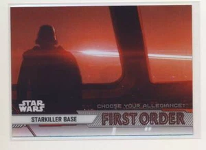 2020 Star Wars Chrome Perspectives First Order StarKiller Base  - Picture 1 of 2