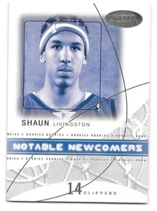 SHAUN LIVINGSTON ROOKIE 2004-05 NBA HOOPS HOT PROSPECTS NOTABLE NEWCOMERS 4 - Picture 1 of 1