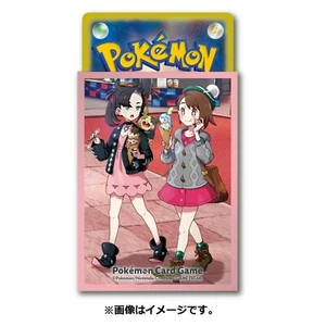 1X Pokemon Center Japan Card Game TCG Deck Shield Sleeve Marnie & Gloria - Picture 1 of 1