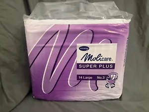 2-count Molicare Super Plus (old style) Purple Diapers Large sample - Picture 1 of 6