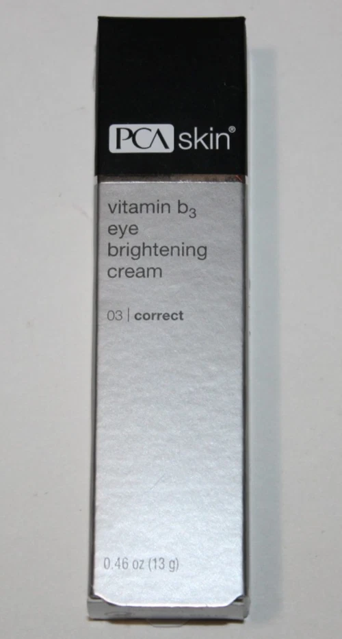 Creme clareador para os olhos PCA vitamina B3 13g 0,46 oz EXP 5/26 NOVO - Imagem 1 de 4