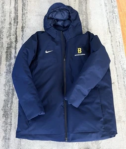 NWOT Nike Team Down 550 Fill Parka Mens Winter Jacket Coat 915036-419 $240 Logo - Picture 1 of 2