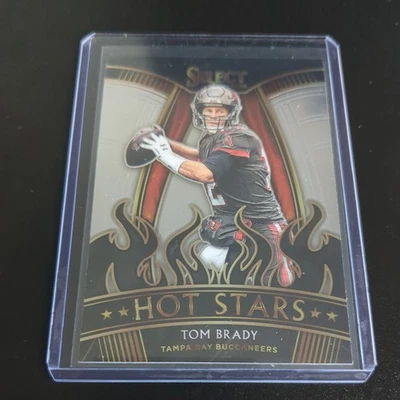 2020 Panini Select Tom Brady Hot Stars #HS1 Tampa Bay Buccaneers - Image 1 of 4