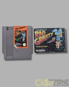 Rad Gravity NES Game PAL