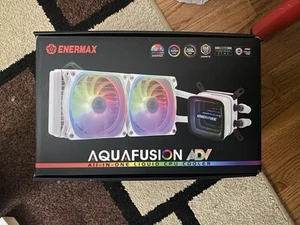 Enermax AQUAFUSION ADV 240 ARGB AIO CPU Flüssigkeitskühler Weiß!!BESCHREIBUNG LESEN!! - Bild 1 von 1