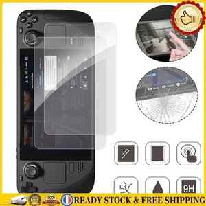 Paquet de 2 protecteurs d\'écran en verre trempé HD pour Steam Deck OLED 7.4 pou - Zdjęcie 1 z 12