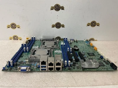 Super SuperMicro X10DRL-IT Dual Intel XEON E5-2680V4 CPU Mother Board - Image 1 of 4