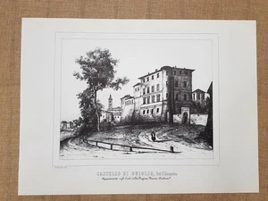 Castello di Oviglio Alessandria Monarchia di Savoia Gonin F.lli Doyen Ristampa - Picture 1 of 1