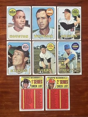 Topps Baseball Series 1969 1 104/109 Hof’s, Stars, RC’S EX MT/NR MT Foto 1 de 4