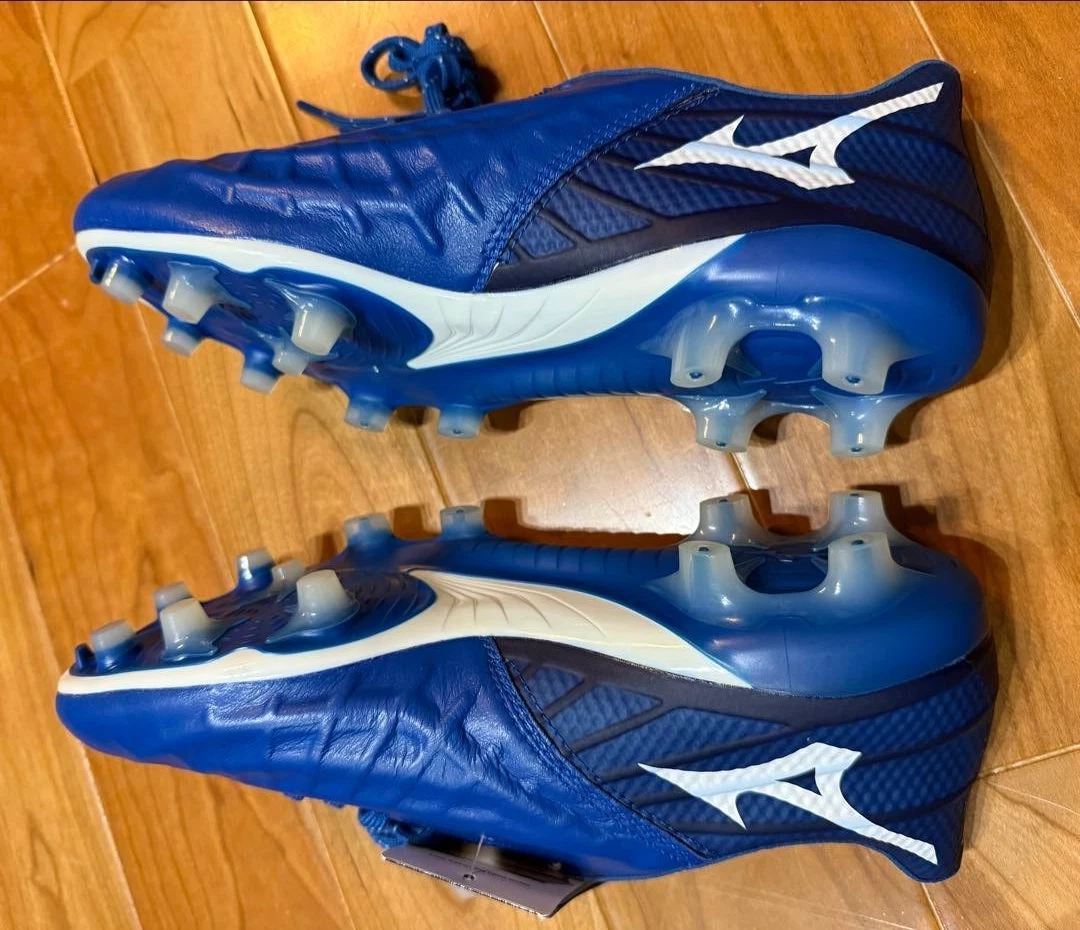 美津浓蓝色足球鞋男| eBay