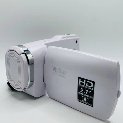 Vivitar DVR 949HD Camcorder White - Image 1 of 4