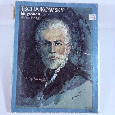 TSCHAIKOWSKY His Greatest Piano Solos Sheet Music Piano Solo MCMLXXI - Image 1 of 4