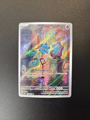 Bronzor 170/162 Illustration Rare Sv05: Temporal Forces Holo Near Mint - Image 1 of 2