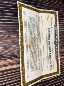 KLONDIKE BIG INCH Land Deed of Land Dawson Yukon Territorio Quacchero CEREALI Premium - Foto 1 di 3