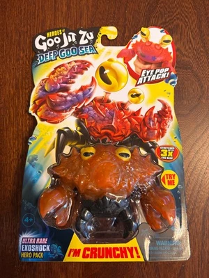 Heroes of Goo Jit Zu Deep Goo Sea ULTRA RARE EXOSHOCK FIGURE *NEW* Chase - Image 1 of 2