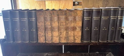Encyclopedia Britannica 5th Edition 1815 Incomplete Set 15 Old Books - Image 1 of 4