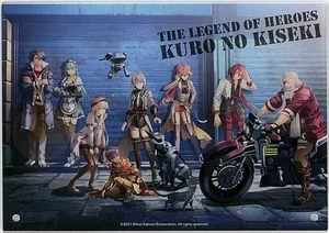 Falcom The Legend of Heroes Trails Piatto Interno B5 Edizione Limitata Da Collezione - Foto 1 di 1