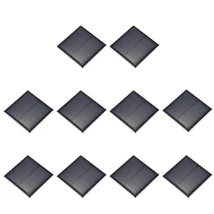 10stk 2V 0,32W 0,16A Mini-Solarmodule, Solar-Photovoltaikzellen, 2,36" x 2,36" - Bild 1 von 6