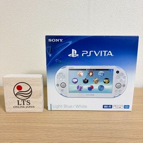 Sony PlayStation Vita 2000 PCH-2000 ZA14 Light Blue White Wi-Fi Console Boxed