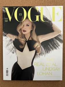 VOGUE Czechoslovakia Magazine Lindsay Lohan May 2025 CS Czechoslovakian Fashion - Picture 1 of 2