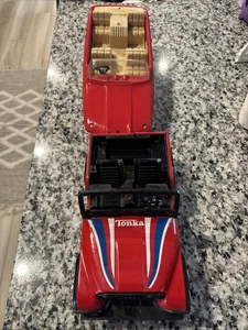Vintage Tonka Truck With Boat And Trailer - Picture 1 of 5