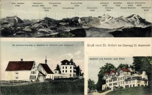 Ak Sankt Anton Oberegg Kt. Appenzell Innerrhoden Schweiz, Kapelle,... - 4295776 - Bild 1 von 2
