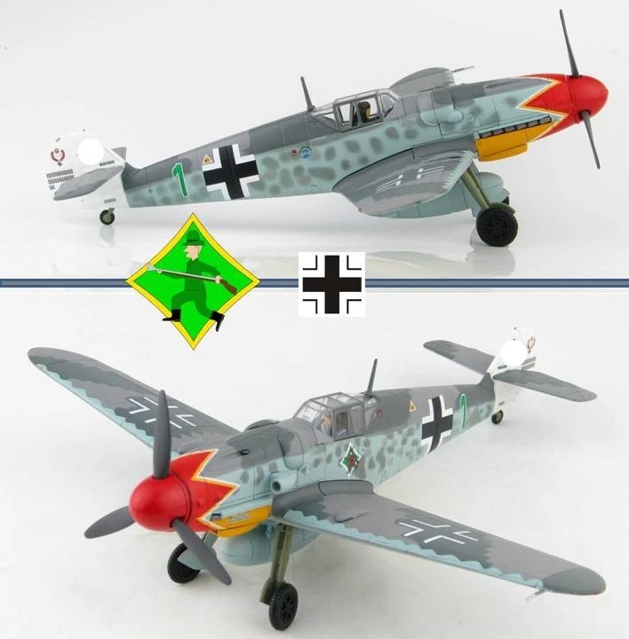 Hobby Master 1 48 Luftwaffe Messerschmitt Bf 109G-6 "Hermann Graf" (HA8751)