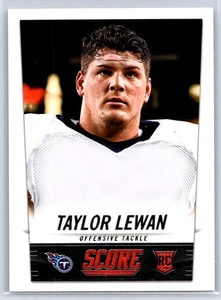 Tarjeta de novato Taylor Lewan Score #425 2014 Bussin' With The Boys - Imagen 1 de 2