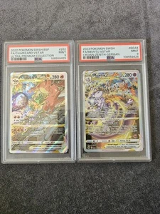 Charizard VSTAR & Mewtu VSTAR PSA 9‼️‼️ - Bild 1 von 2
