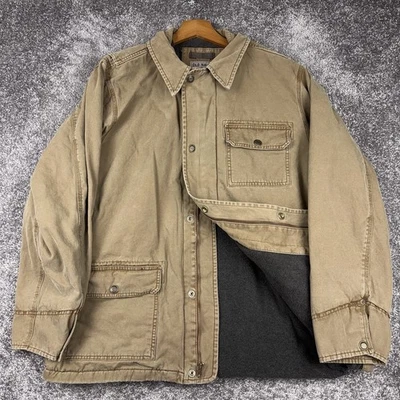 VTG Old Navy Chore Coat Men’s XL Canvas Fleece Lined Outdoors Workwear Jacket - Image 1 of 4