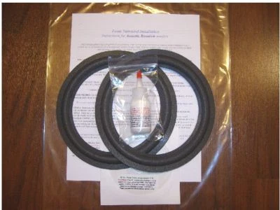 Acoustic Research AR18, AR18S,TSW210,18, 90, Kit de reparación de altavoces envolventes de espuma de 8" Foto 1 de 4
