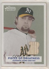 2006 Bowman Heritage Pieces of Greatness Nick Swisher #PG-NS