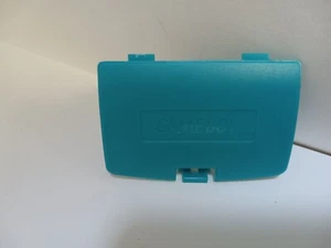 Coperchio copri batteria NUOVO BLU TEAL per console GBC Gameboy Color con logo - Foto 1 di 4