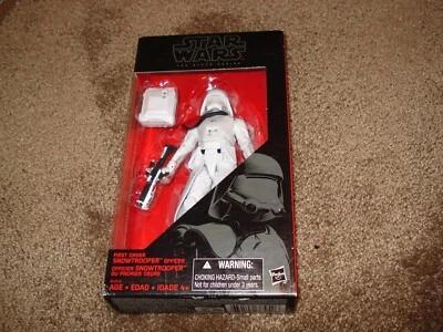 Star Wars COLECCIONABLE 2015 The Black Series 6" "Oficial Snowtrooper" Foto 1 de 4