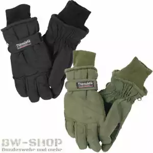 FINGERHANDSCHUHE THINSULATE NEU WINTERHANDSCHUHE GEFÜTTERT BW THERMO HANDSCHUHE - Bild 1 von 3