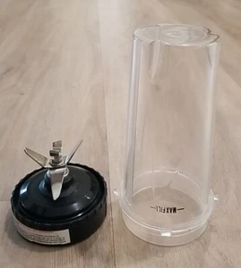 Ninja 16 oz Single Serve Blender Cup with Blade Assembly Replacement OEM - Picture 1 of 8