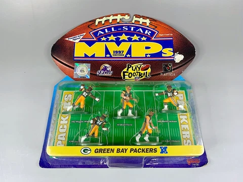 1997 Galoob Toys "All-Star MVP Edition - Green Bay Packers" 5 Action Figures Cover