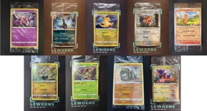 EB Games Stamp Sealed Promo Pokemon Charmander Umbreon Lechonk Dragonite Flapple - Picture 1 of 10