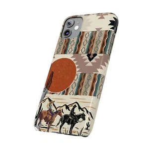 Funda delgada Country Southwestern iPhone 16/15/14/13/12/11, acabado brillante - Imagen 1 de 73