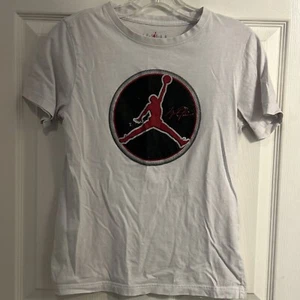 Air Jordan Boys Large Shirt (12-13yrs) White Jumpman - Picture 1 of 5