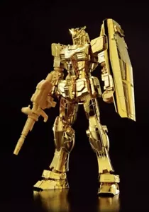 Bandai 1/144 RX-78F00 GUNDAM FACTORY YOKOHAMA GRAND FINALE Gold - Picture 1 of 2