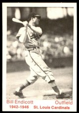 1975 TCMA 1942-1946 - CARDINALS - #20 BILL ENDICOTT ST. LOUIS CARDINALS