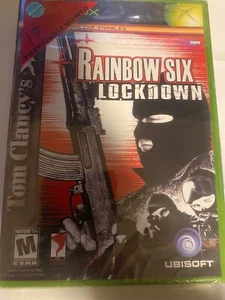 TOM CLANCY'S RAINBOW SIX : LOCKDOWN (Microsoft Xbox, 2005) AUTHENTIC - Picture 1 of 20