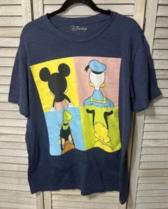 Disney T-Shirt Mickey Mouse Donald Duck Goofy Pluto Backs Grafik XLT - Bild 1 von 5