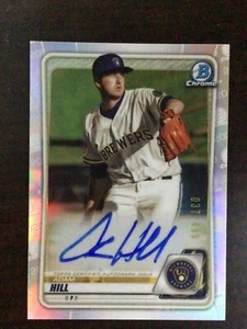 2020 Bowman Chrome Prospect Adam Hill Autograph Refractor #CPAAHI 037/499 - Picture 1 of 1