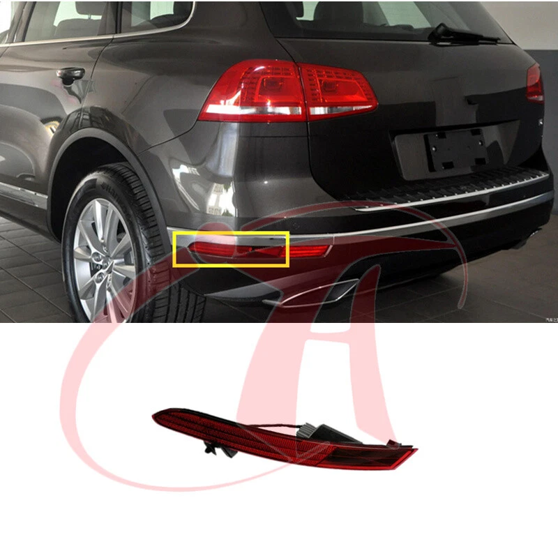 🔥 Luz antiniebla del parachoques trasero del lado del conductor LED LHD para Volkswagen Touareg 2015-2018 Foto 1 de 4