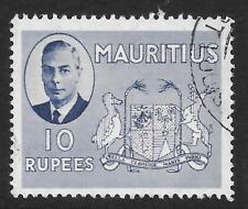 Mauritius 1950 10r. Dull Blue SG 290 (Fine Used)