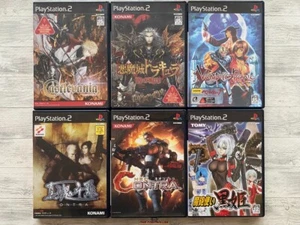 SONY PS2 Akumajo & Castlevania & Vampire Panic & Shin & Neo Contra & Kurohime - Picture 1 of 16
