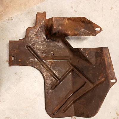 1955 1956 Ford Crown Victoria /Sunliner Engine Splash Pan Foto 1 de 2