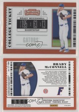 2019 Panini Elite Extra Edition College Ticket Holo Brady McConnell #CT-BM